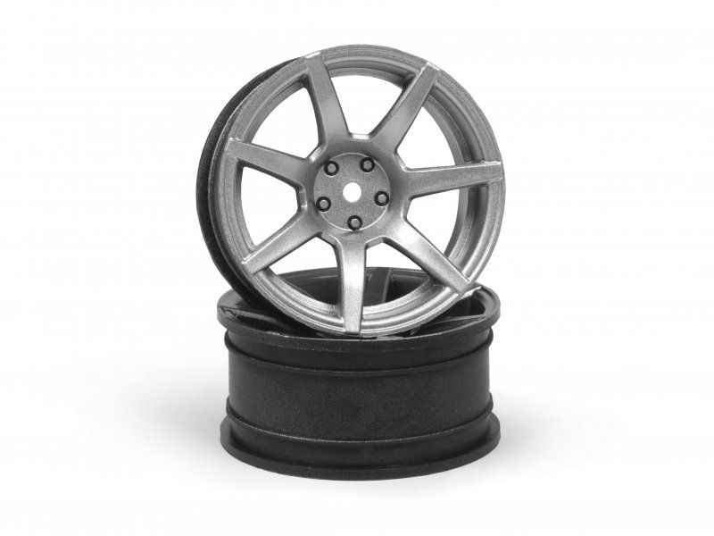 HPI Racing 7Twenty Style55 Wheel Gunmetal (6mm Offset) (HP120225)