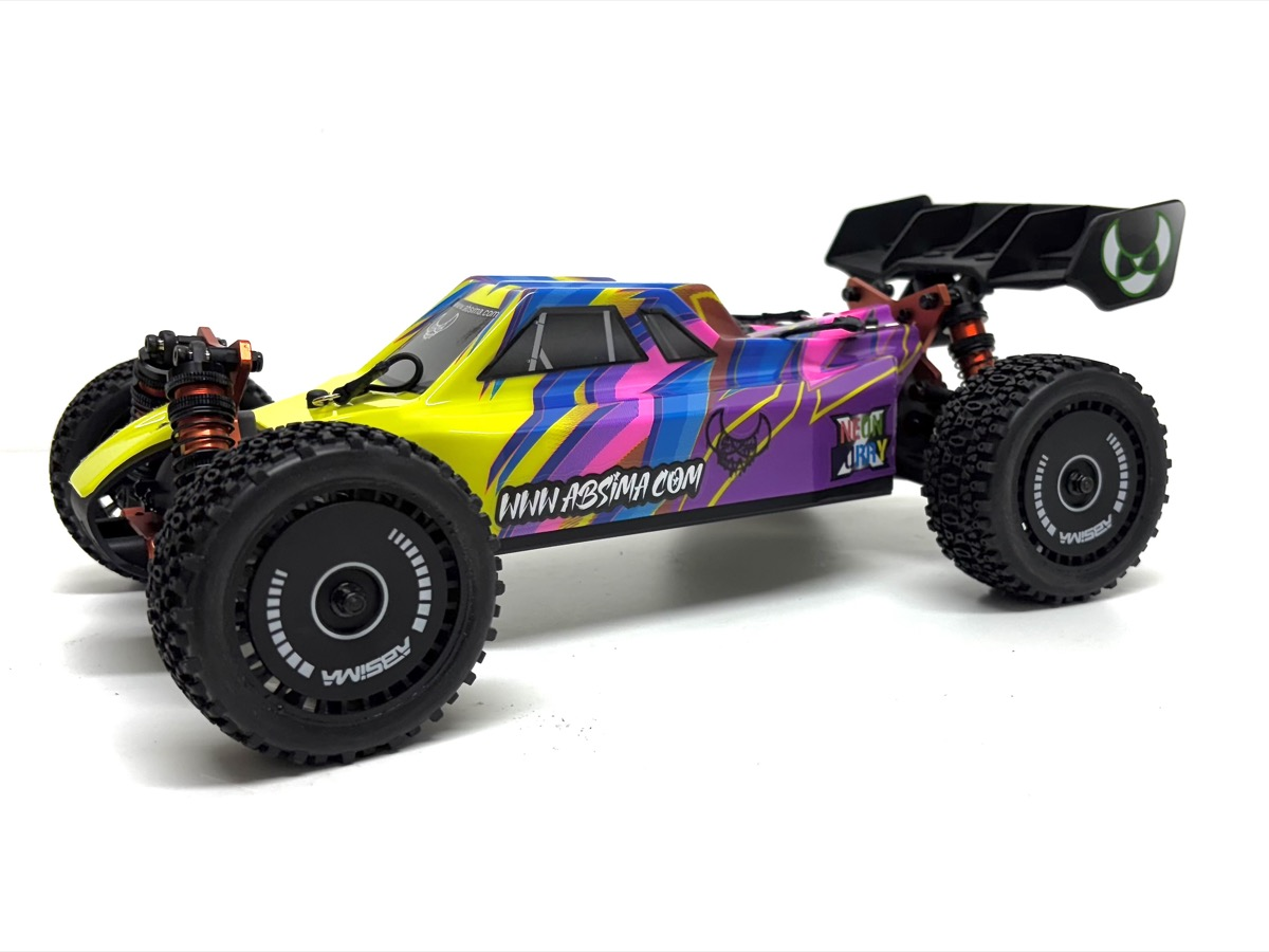 Absima 1:12 EP Buggy Neon Furry 4WD Brushless RTR - Purple  (12120)