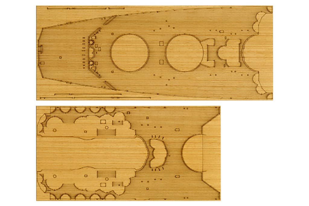 1/350 Tamiya YAMATO DECK SHEET ( THC 12645)