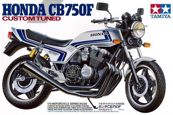 Tamiya HONDA CB750F &#039;CUSTOM TUNED&#039; ( THC 14066)
