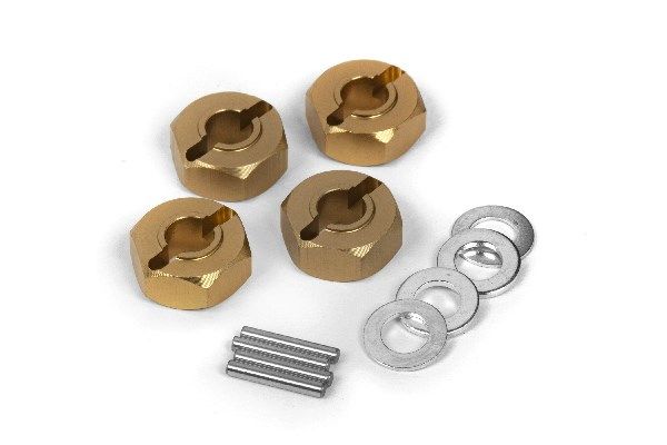 Maverick Aluminum 12mm Wheel Hex Hub Set (4pcs) (MV150184)