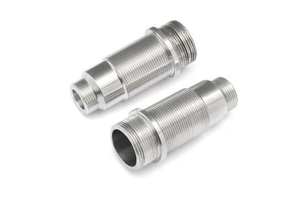 Maverick Aluminum Shock Body Set (Silver 2Pcs) (MV150187)