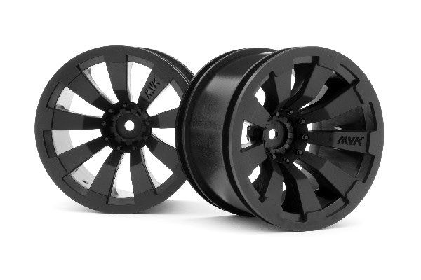 Maverick Quantum+ XT 3.2in Wheel (Black/2pcs) (MV150246)