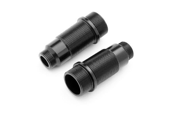 Maverick Aluminum Shock Body Set (Black/2Pcs) (MV150262)