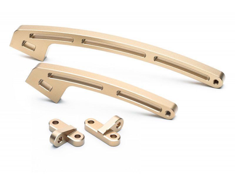 Maverick Aluminium Chassis Brace Set - Quantum +/R/RX (Front/Rear) (MV150284)