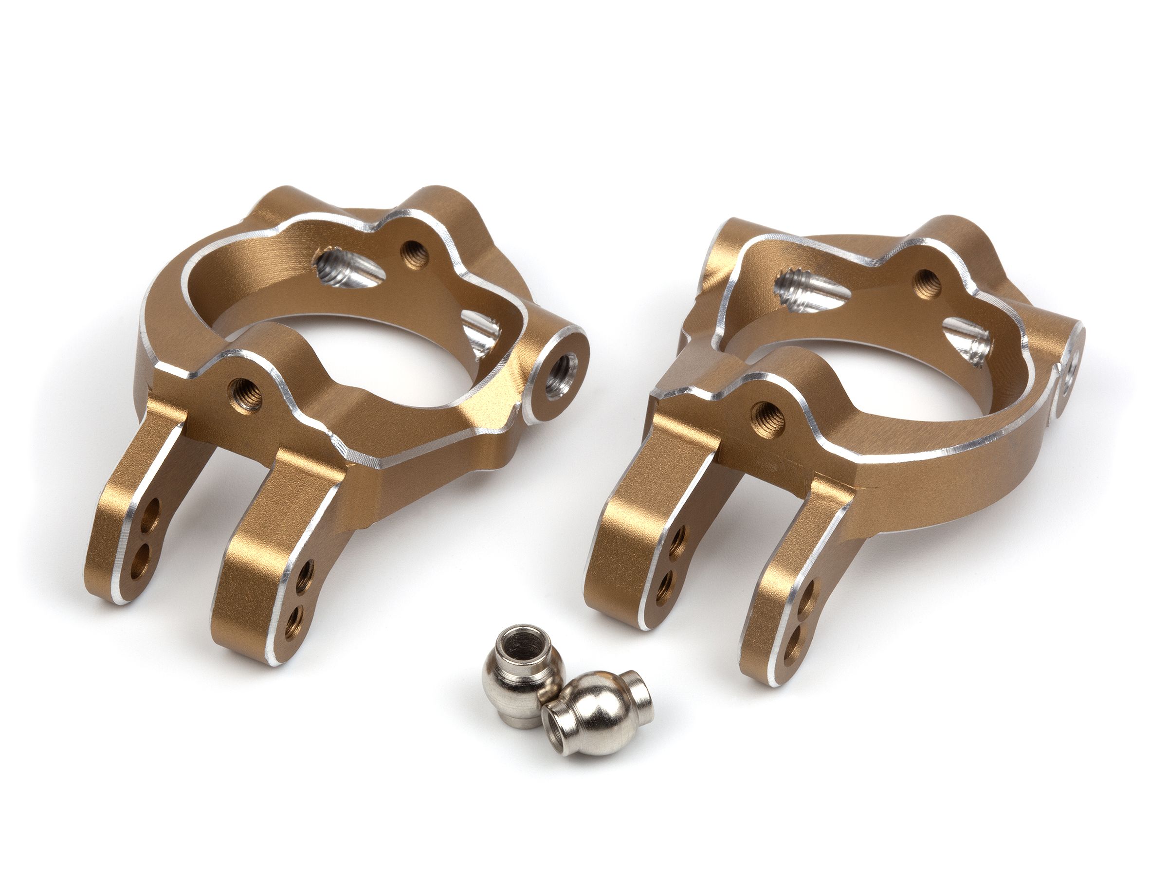 Maverick Aluminium C-Hub Set (Gold/Left/Right) (MV150481)