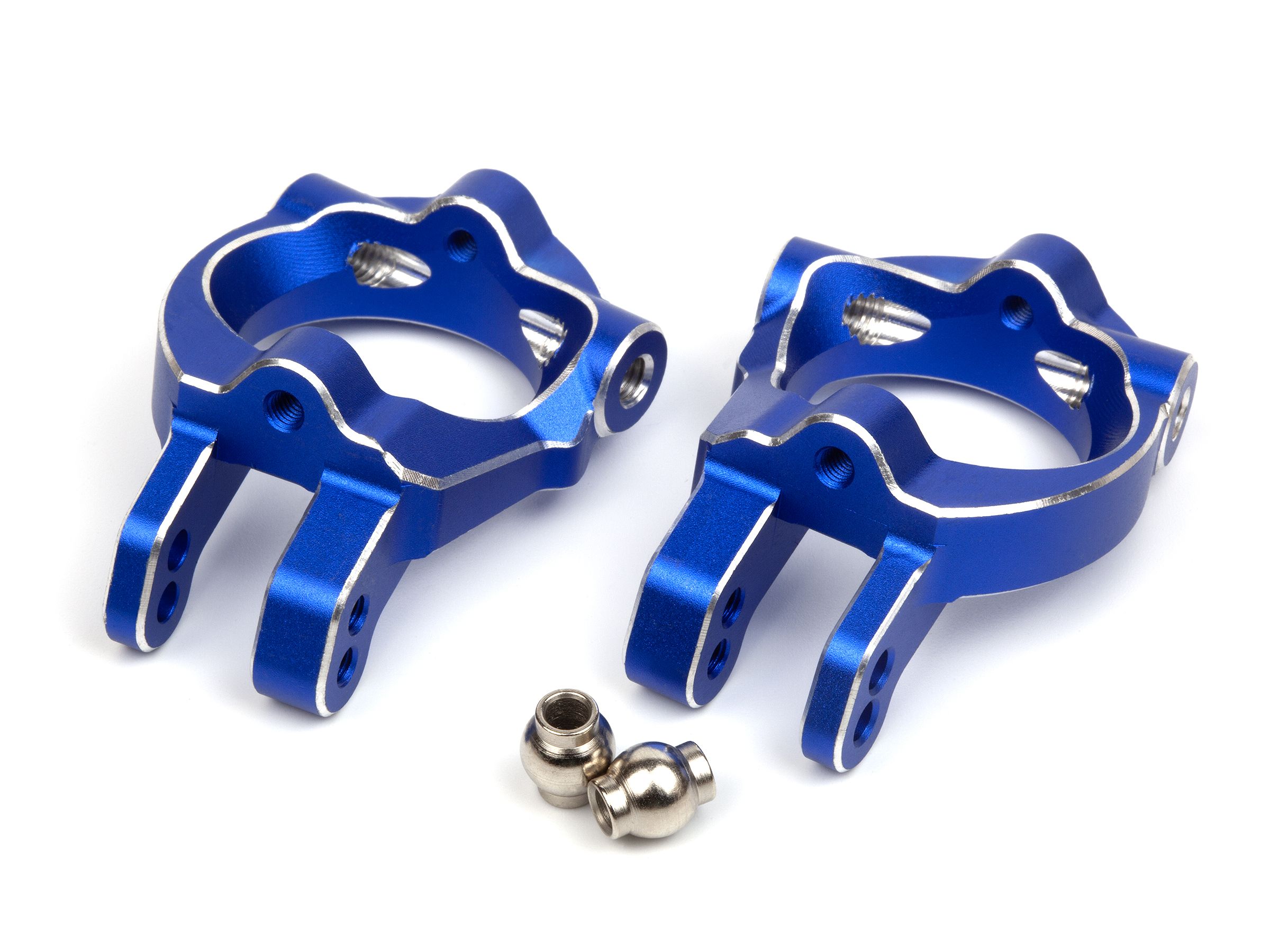 Maverick Aluminium C-Hub Set (Blue/Left/Right) (MV150483)