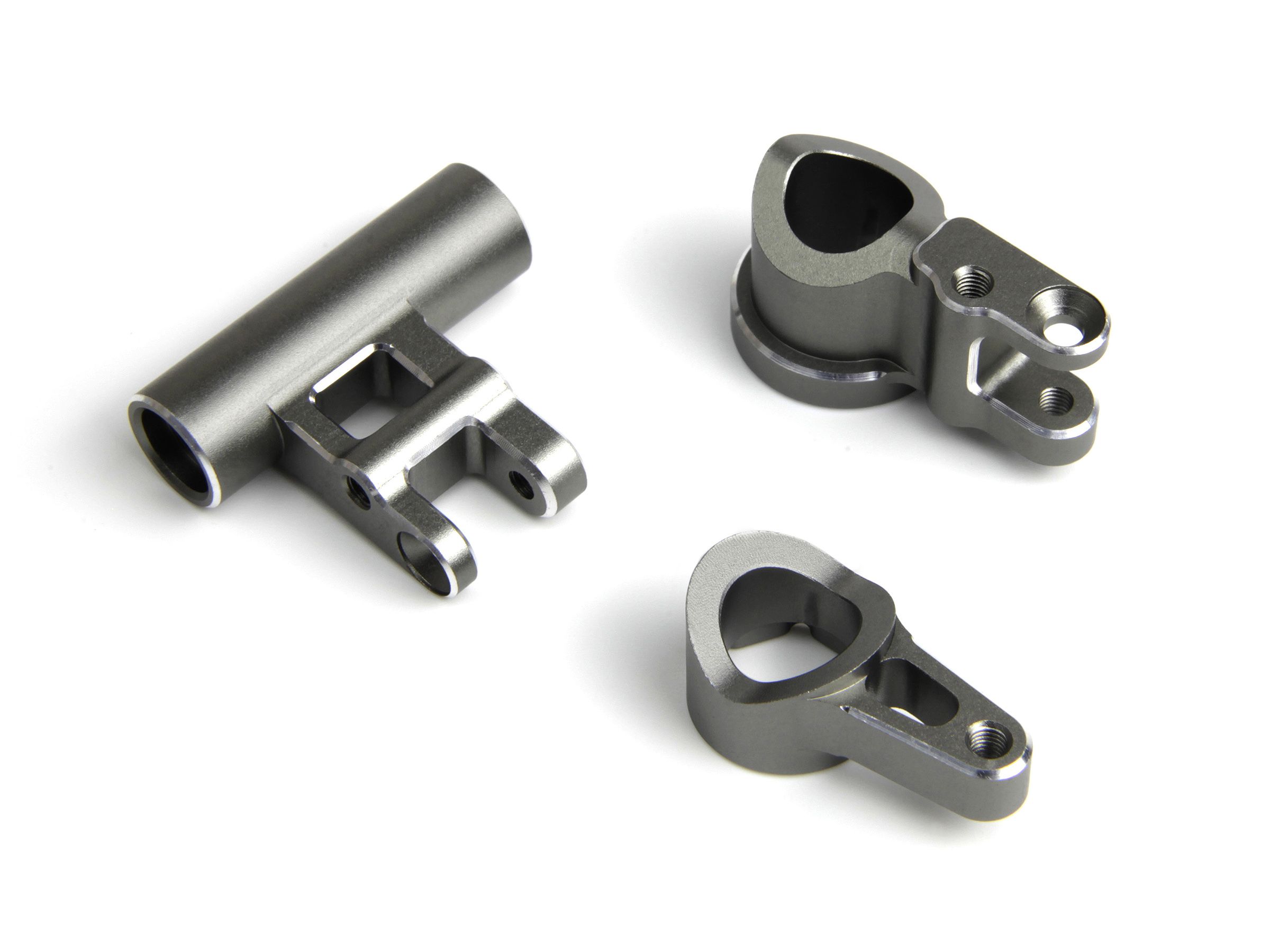 Maverick Aluminium Servo Saver Arm Set (Grey) (MV150491)