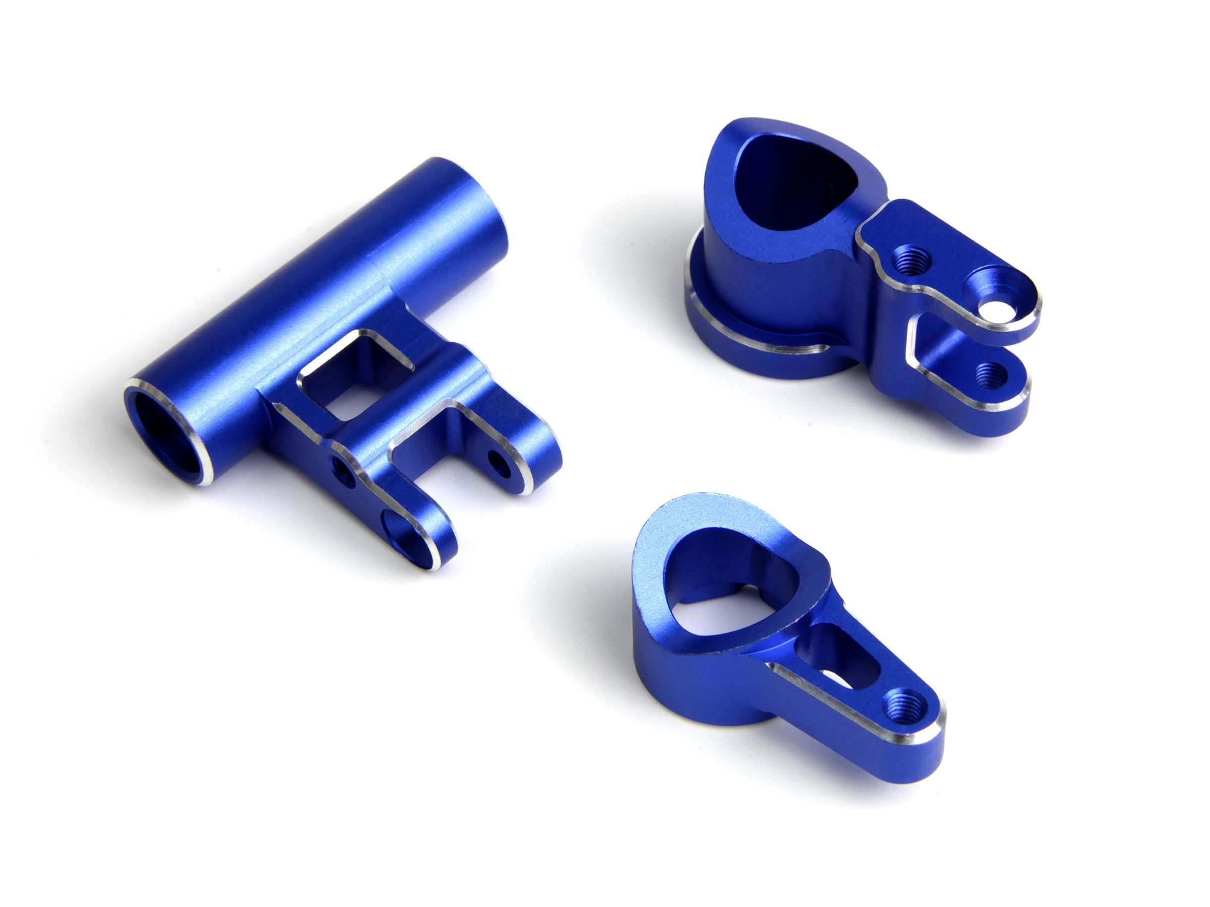 Maverick Aluminium Servo Saver Arm Set (Blue) (MV150492)