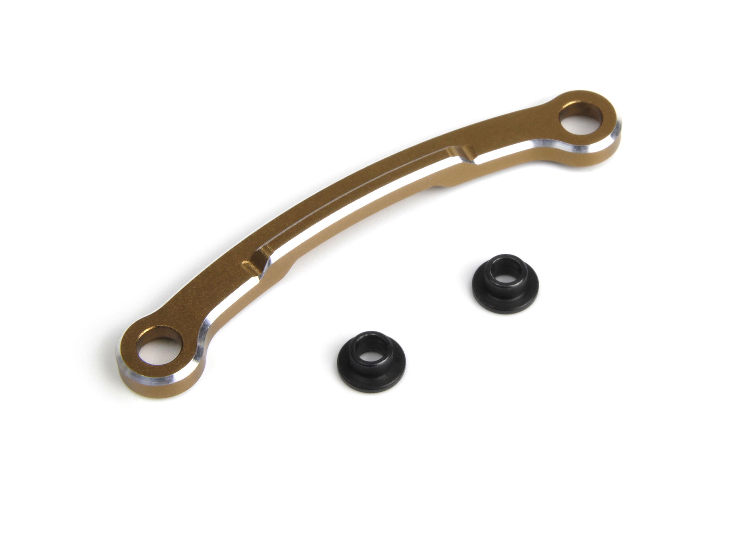 Maverick Aluminium Steering Plate (Gold) (MV150493)