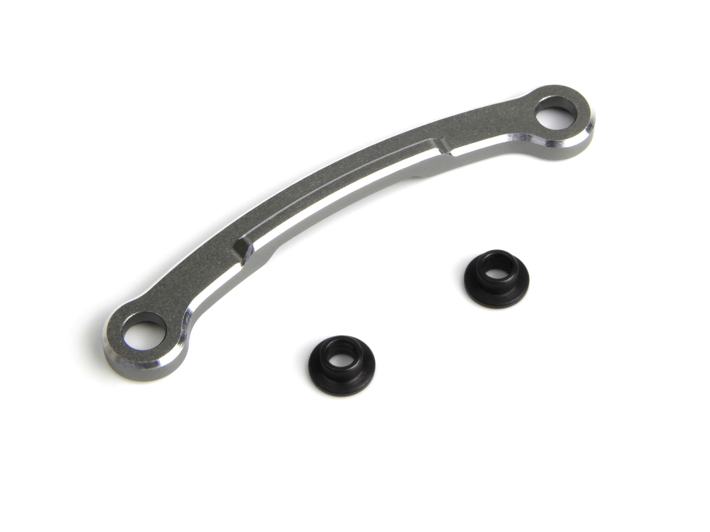 Maverick Aluminium Steering Plate (Grey) (MV150494)
