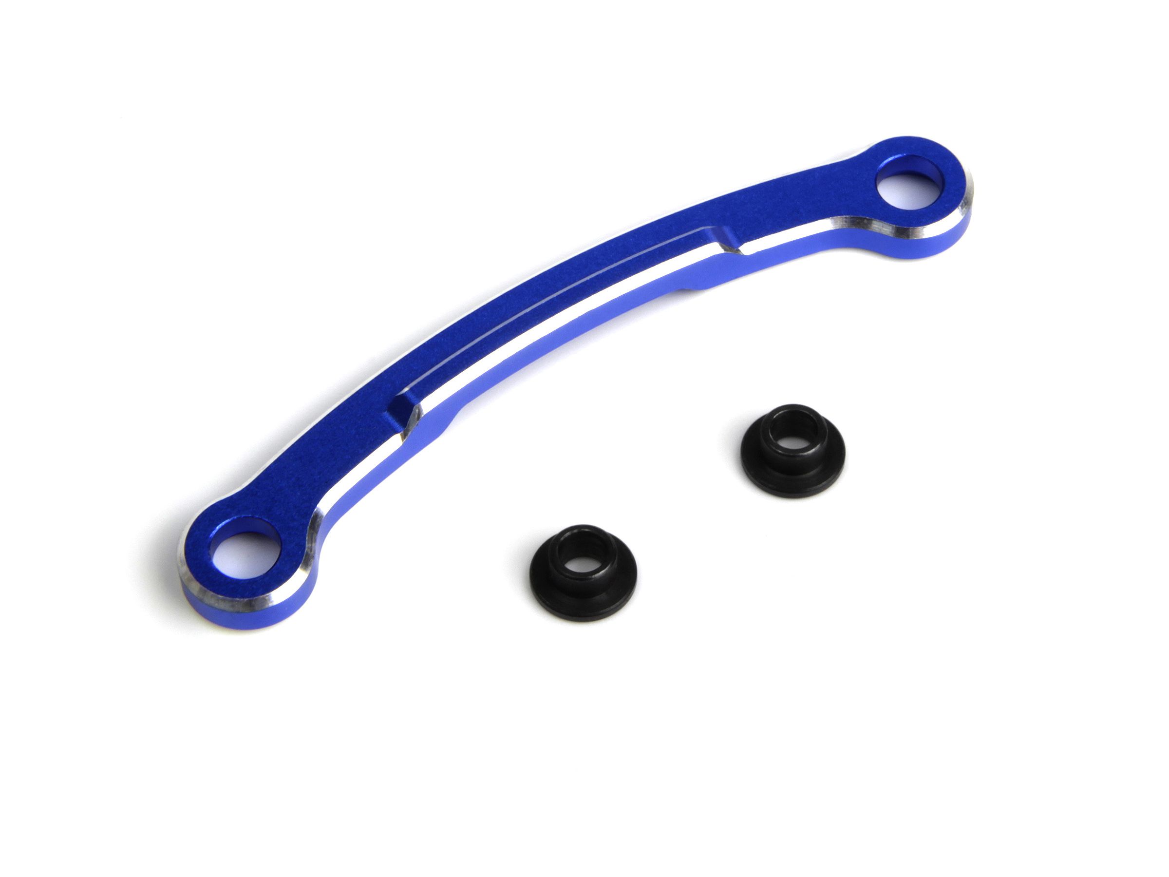 Maverick Aluminium Steering Plate (Blue) (MV150495)