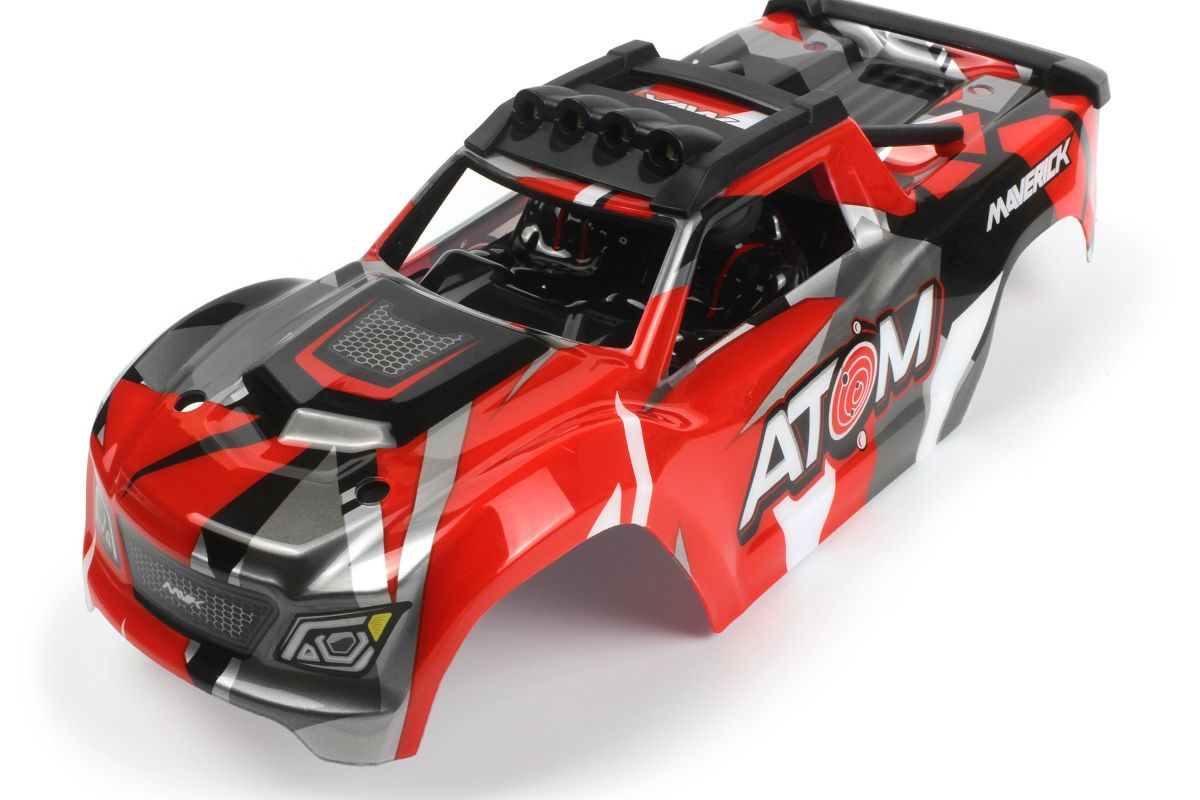 Maverick Assembled Bodyshell (Red) (MV150532)