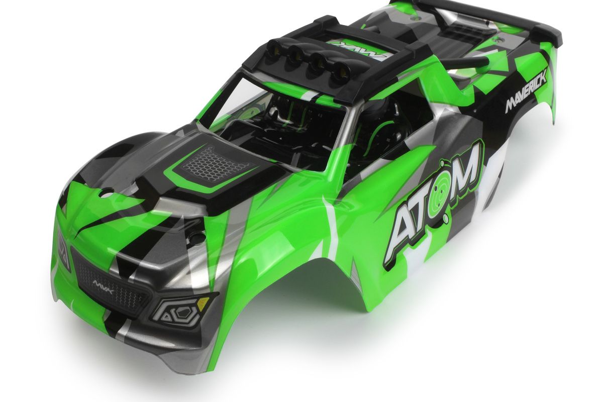 Maverick Assembled Bodyshell (Green) (MV150534)