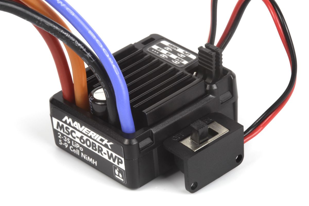 Maverick MSC-60Br-Wp Waterproof ESC With XT60 Plug 60A (MV150624)