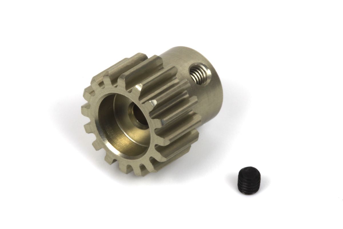 Maverick 16T Aluminium Pinion Gear (0.8 M/32Dp 3.175 Shaft) (MV150626)