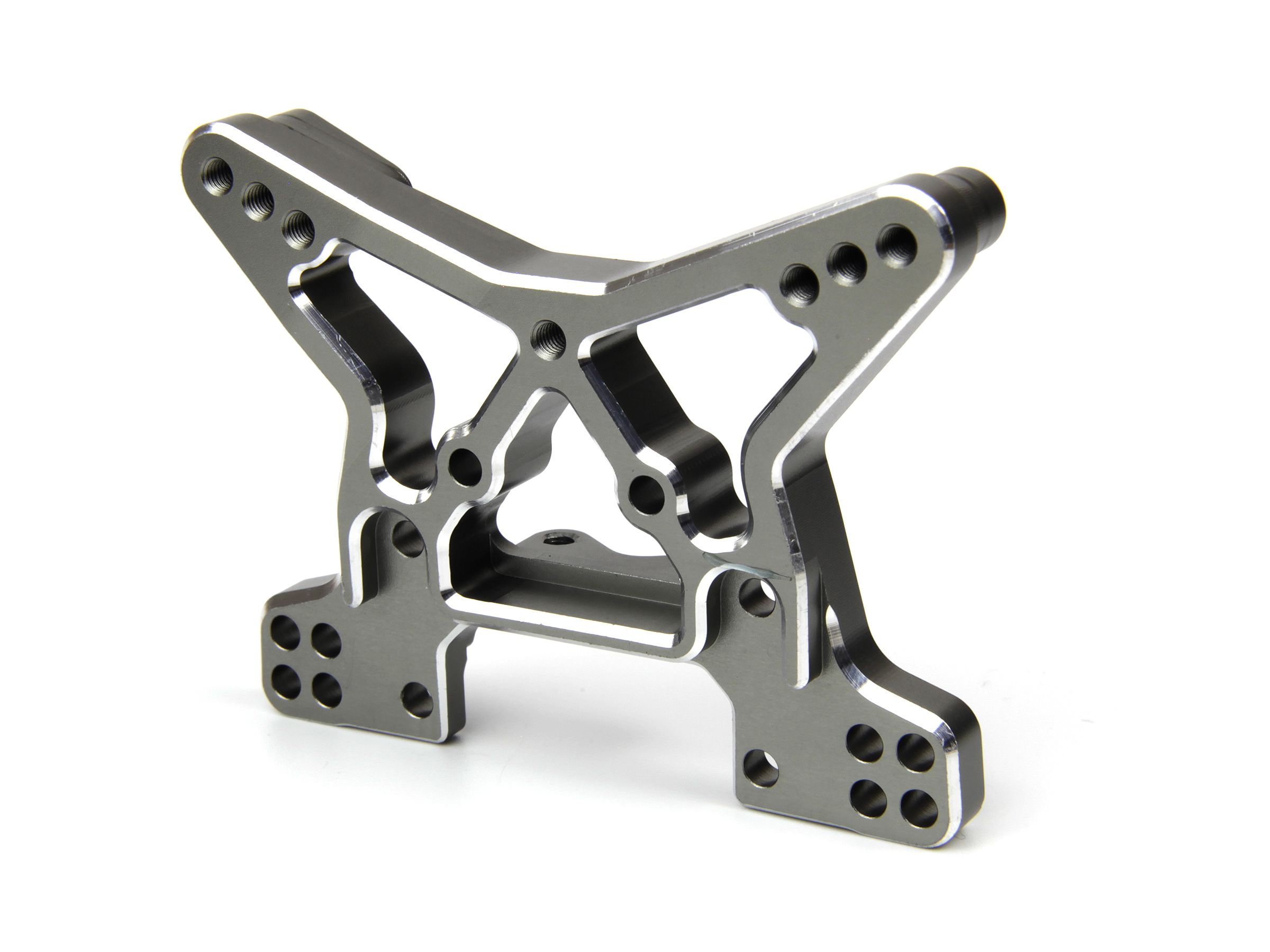 Maverick Aluminium Front Shock Tower (Grey) (MV150664)