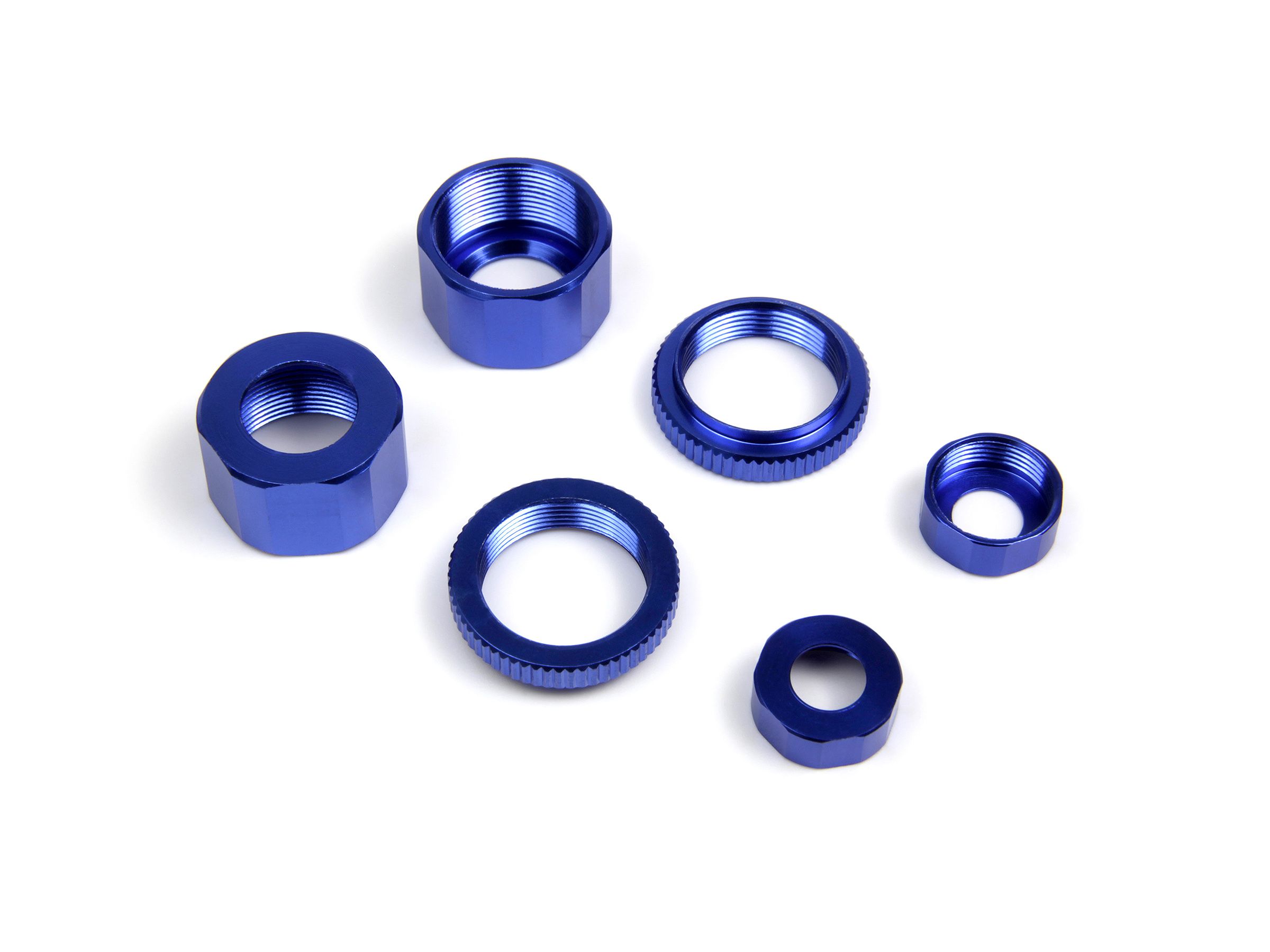 Maverick Shock Cap Set (Blue) (MV150670)