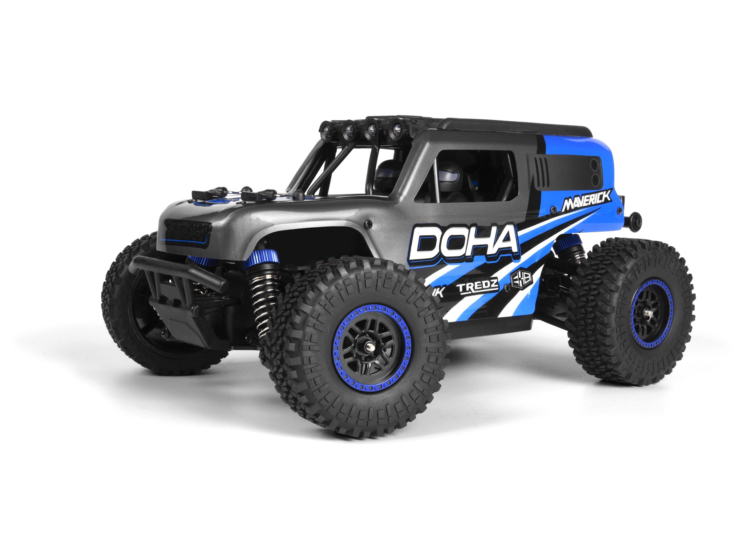 Maverick RC Doha 1:20 4WD Electric Truck - Blue (MV150700)