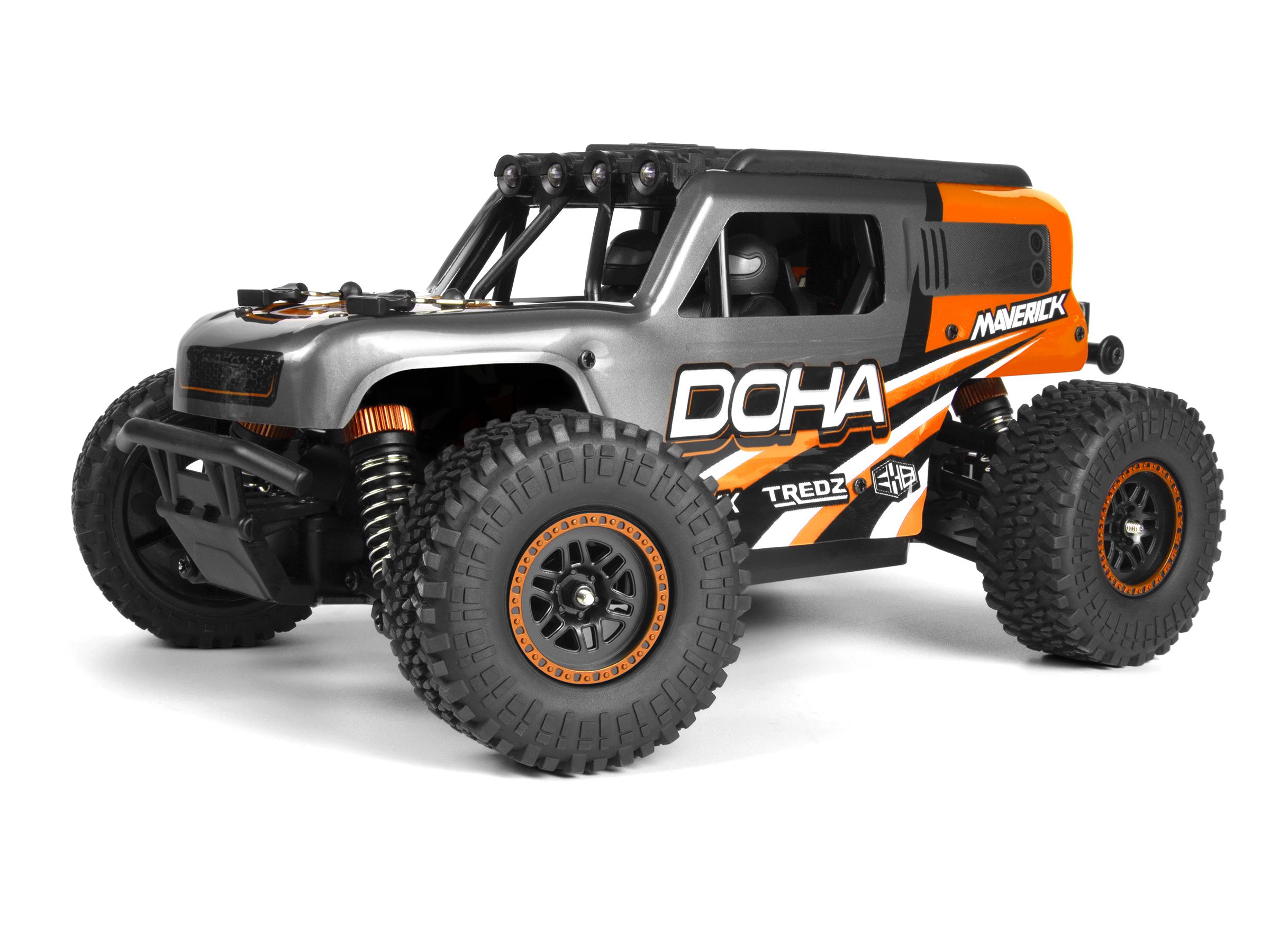 Maverick RC Doha 1:20 4WD Electric Truck - Orange (MV150702)