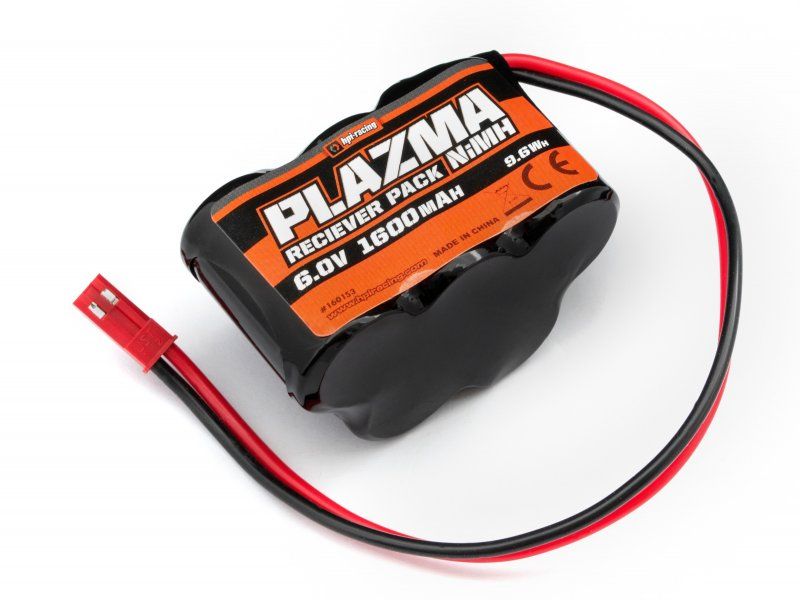 HPI Racing Plazma 6.0V 1600mAh NiMH Receiver Battery Pack (HP160153)