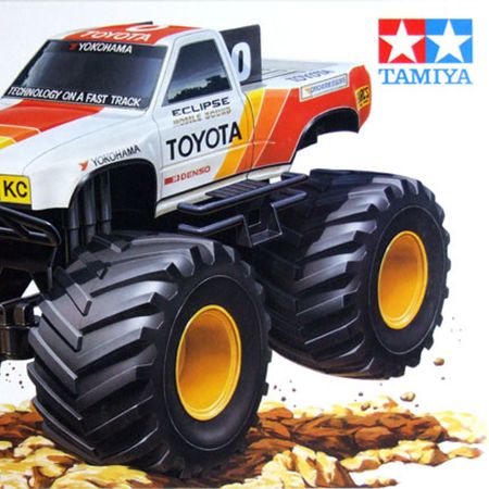 Tamiya 1:32 Mini 4WD JR Toyota Hi-Lux Monster Racer (17009)