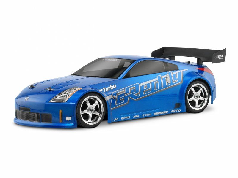 HPI Nissan 350Z Greddy Twin Turbo Body (190mm) (HP17218)