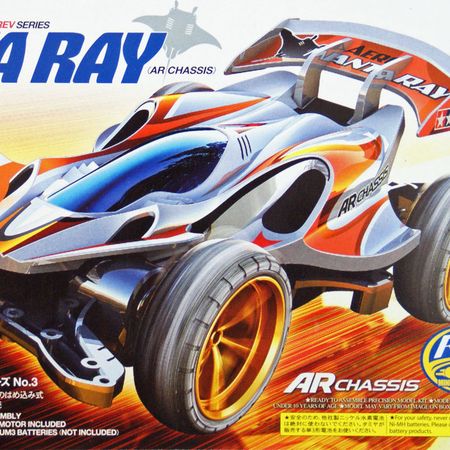 Tamiya 1:32 Mini 4WD JR Aero Manta Ray (18703)