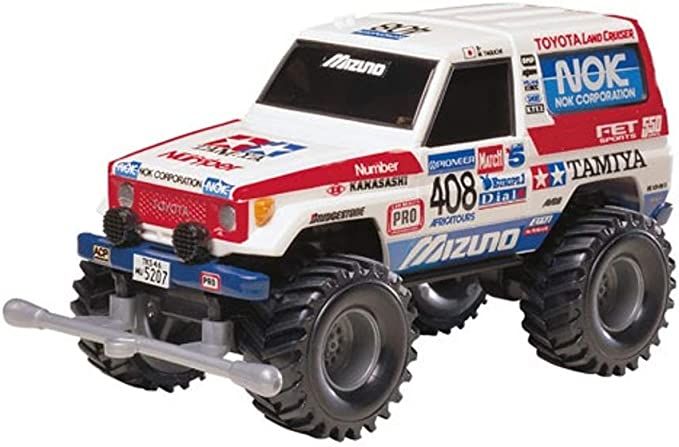 Tamiya 1:32 Mini 4WD Toyota Land Cruiser &#039;90 Paris-Dakar (19013)