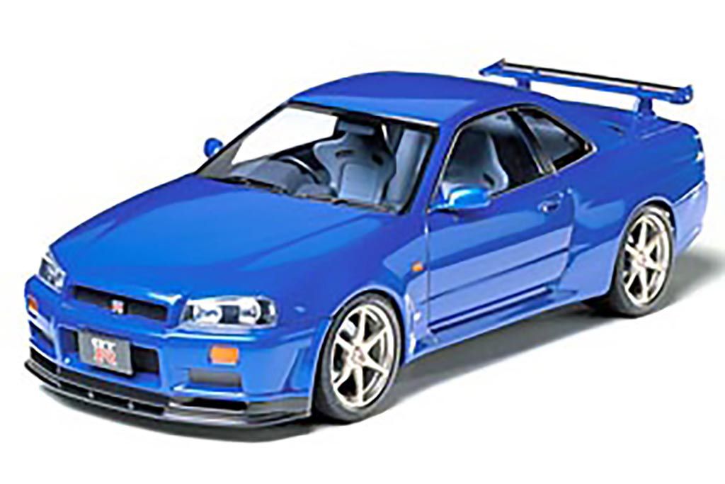 1/24 Tamiya Nissan Skyline GT-R V-spec R34 ( THC 24210)