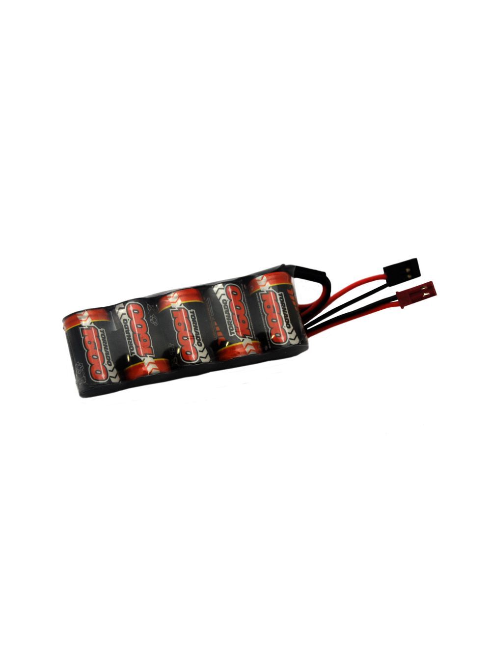 Overlander 2/3 AF 1600mAh 6V Flat Sport NiMH Receiver Pack (OL2621)