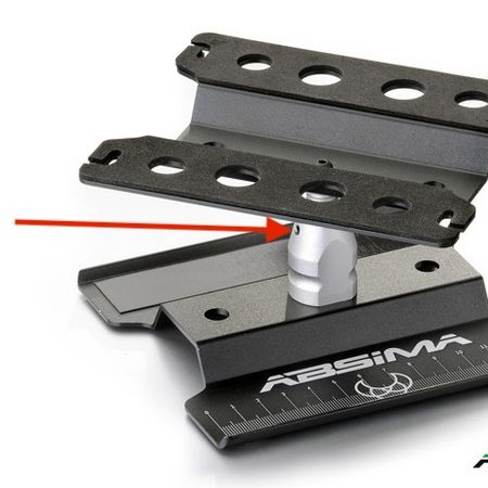 Absima Metal Car Stand Black ( AB 3000049)