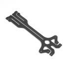 Xray T2 Adj. Upper Deck 2.5mm Graphite - Multi-Flex Technologyâ„¢ (XR301177)
