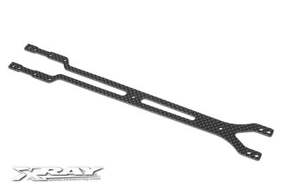 Xray T4 Upper Deck 2.0mm Graphite (XR301195)