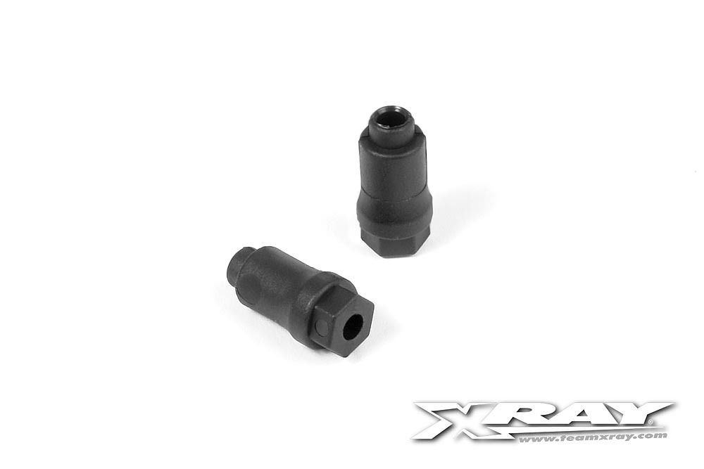Team Xray T4 Composite Brace For Bumper - Low (2) (XR301325)