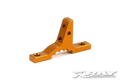 Xray T3 Alu Upper Clamp For Bulkheads - Orange (XR302024-O)