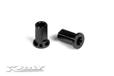 Xray Alu Nut For Susp. Holder - Black (2) (XR302033-K)