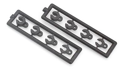 Xray Caster Clips Set 4+3+2+1 mm (2) (XR302080)