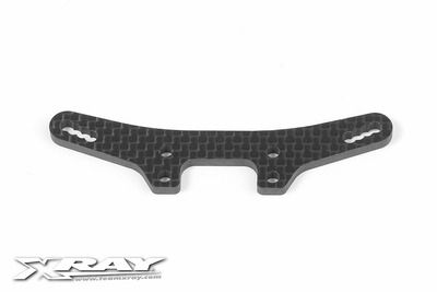 Xray T4 Shock Tower Front 3.0mm Graphite (XR302085)