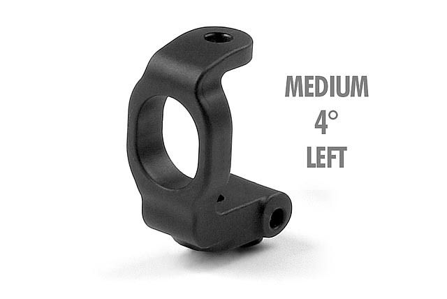 Xray Composite C-Hub Left - 4 Deg Medium (ECS) (XR302364)