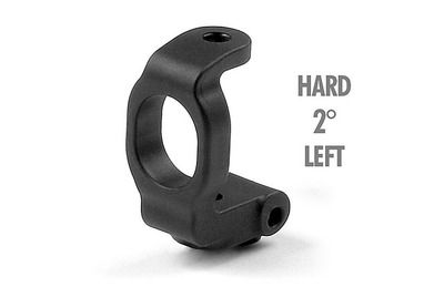 Xray Composite C-Hub Left - 2Â° Deg. - Hard (ECS) (XR302372)