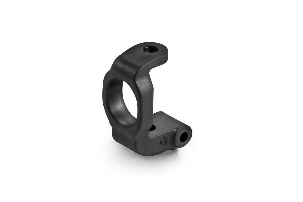 Xray Composite C-Hub Left - 0 Deg Graphite (ECS) (XR302380)