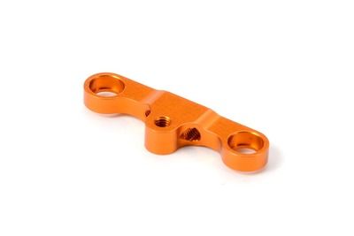 Xray Alu Steering Plate 8.5mm For Dual Servo Saver - Orange - V2 (XR302547-O)