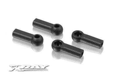 Xray Composite Ball Joint 4.9mm - Closed With Hole (4) (XR302665)