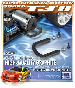 Xray Graphite Motor Guard (XR303061)