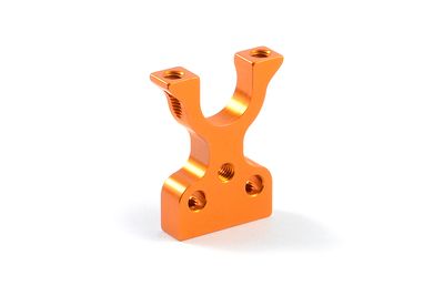Xray T4&#039;17 Alu Layshaft Bulkhead Closed L/R - Orange (XR303066-O)