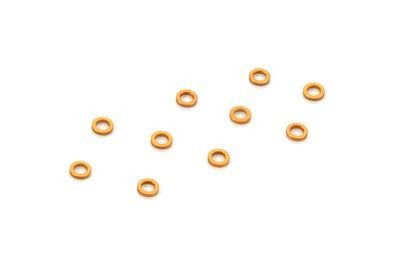 Xray Alu Shim 3X5X1.0mm - Orange (10) (XR303141-O)