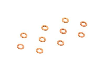 Xray Alu Shim 3X5X0.5mm - Orange (10) (XR303142-O)