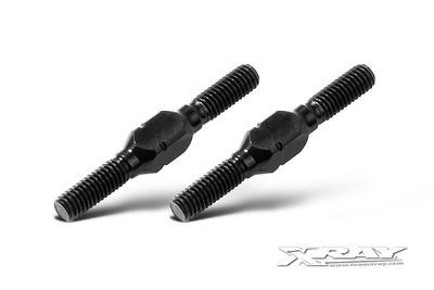 Xray Alu Adj. Turnbuckle L/R 26 mm - Swiss 7075 T6 (2) (XR303212)