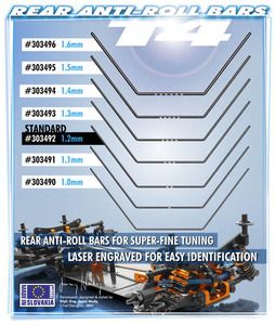 Xray T4 Anti-Roll Bar Rear 1.1 mm (XR303491)